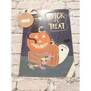 Mud Pie Wood Puzzle Trick Or Treat, NIOP, Sealed, 6x9", Made Of Pine Wood
